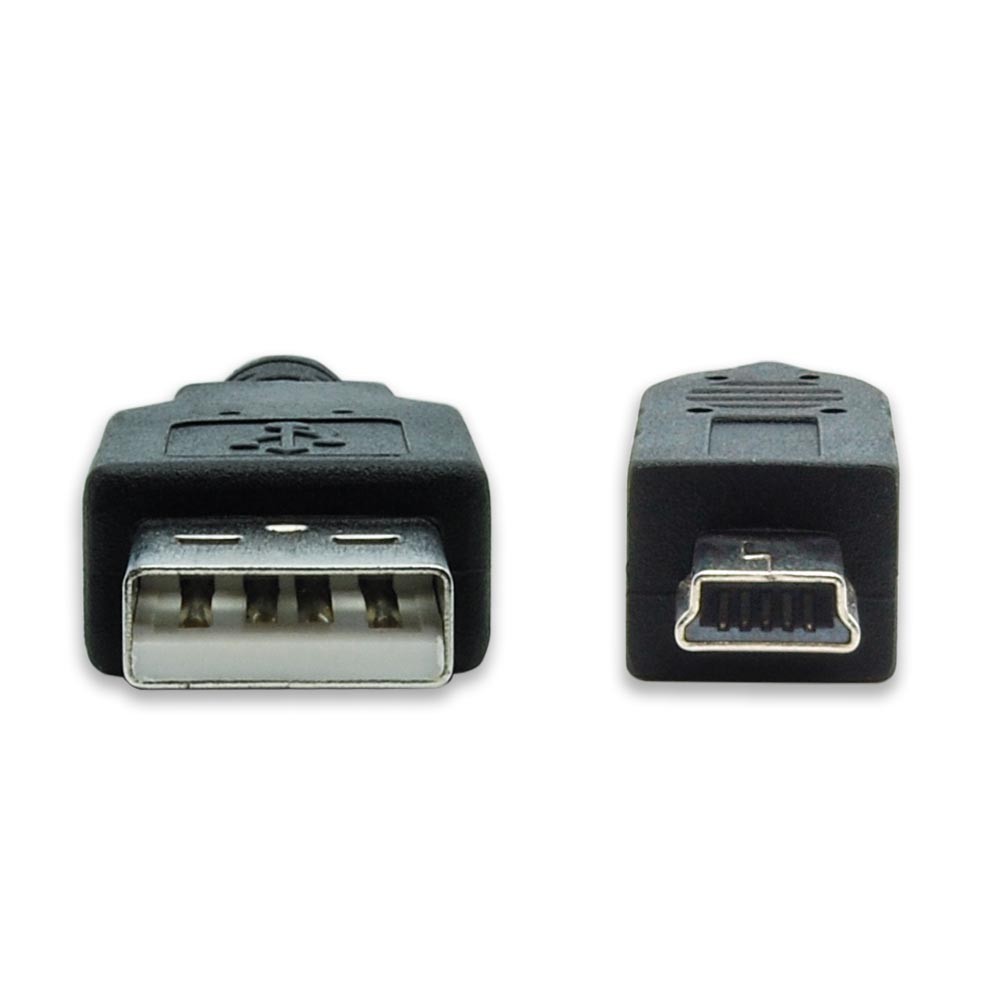 6 Inch USB 2.0 Type A to Mini 5 pin (B) for Digital Cameras & Other Devices