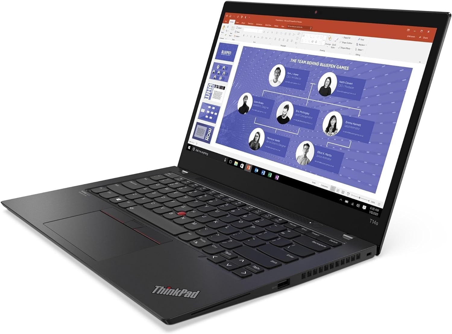Lenovo Thinkpad T14s Gen 2a Ryzen 5 PRO 2.3GHZ 16GB RAM 256GB – Good Refurbished