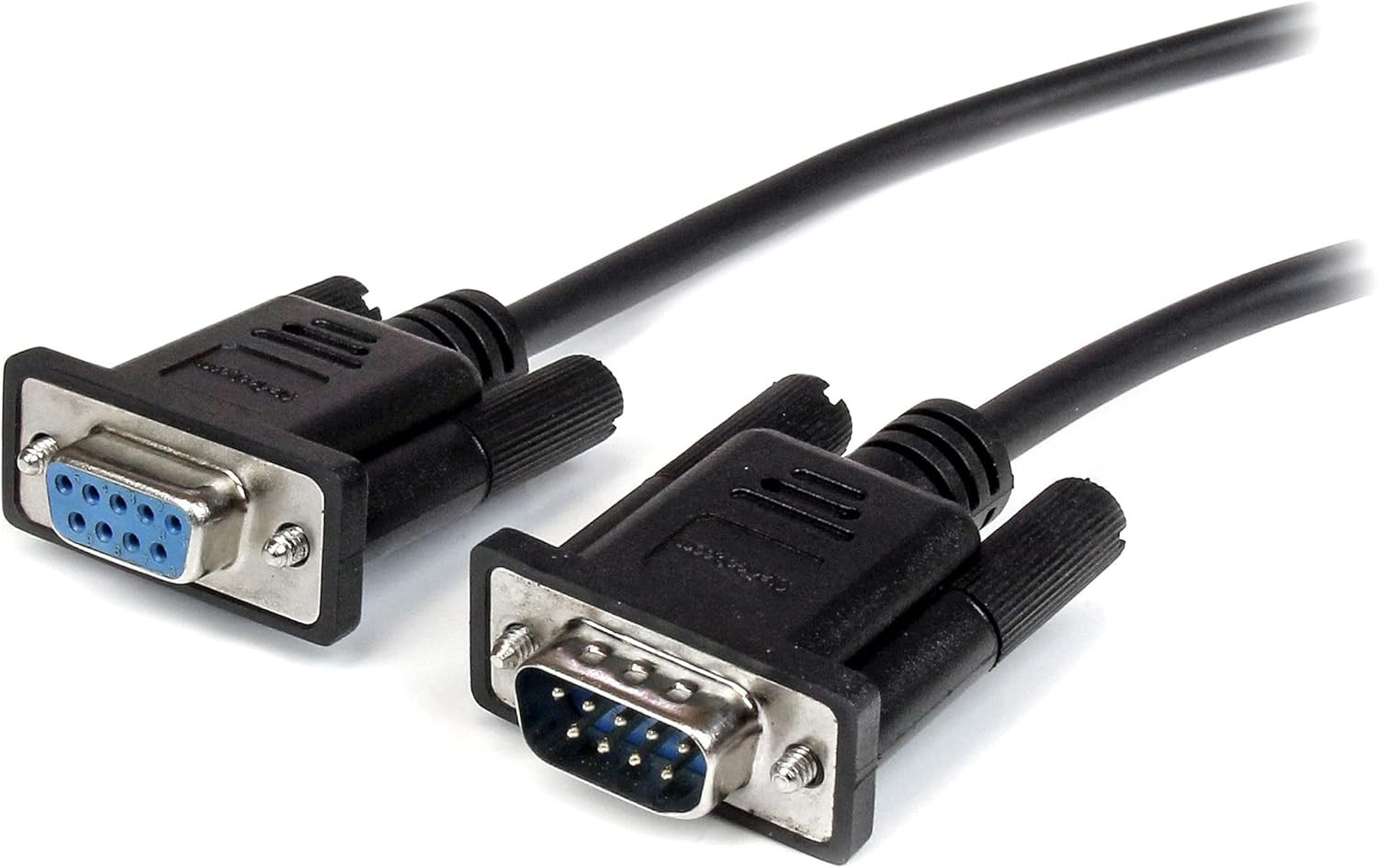 1m Straight Through DB9 RS232 Serial Cable DB9 RS232 Serial Extension Cable