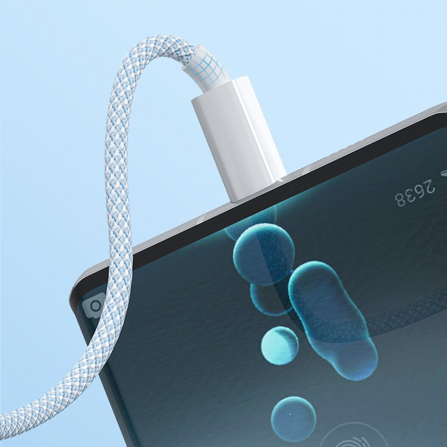 60W USB-C to USB-C Type-C Cable PD Fast Charger Charging Data Sync Cord 3/6ft