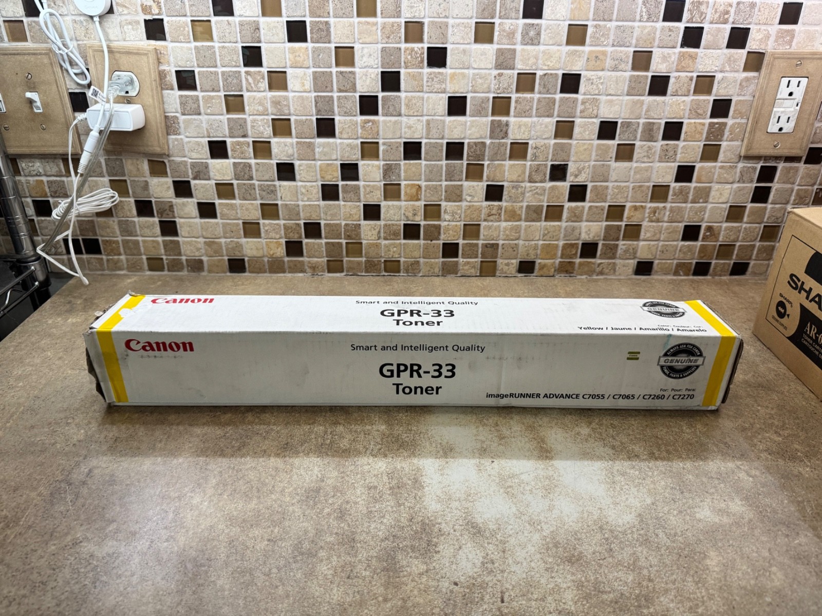 Genuine Canon GPR-33 Toner YELLOW 2804B003[AA] iR-ADV C7055/65 & C7260/70