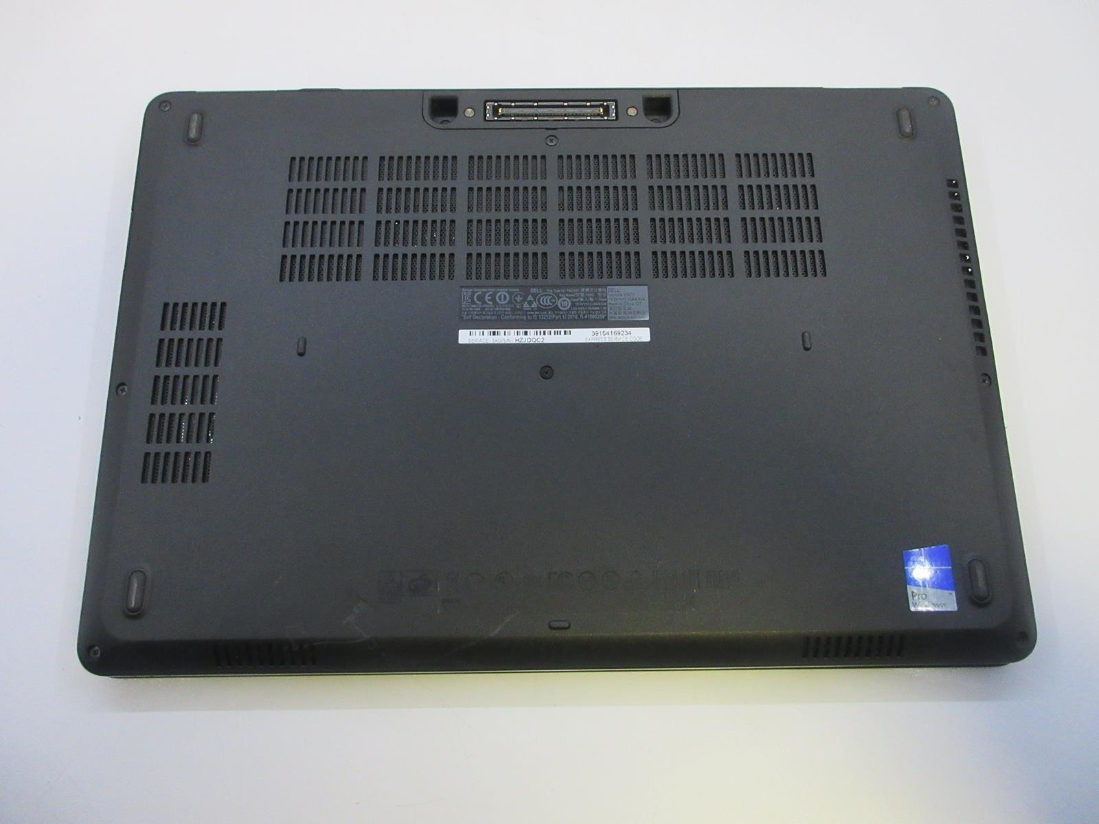 DELL LATITUDE E5470 Laptop w/ Intel Core i5-6300U 2.40 GHZ + 8 GB No HD/Battery