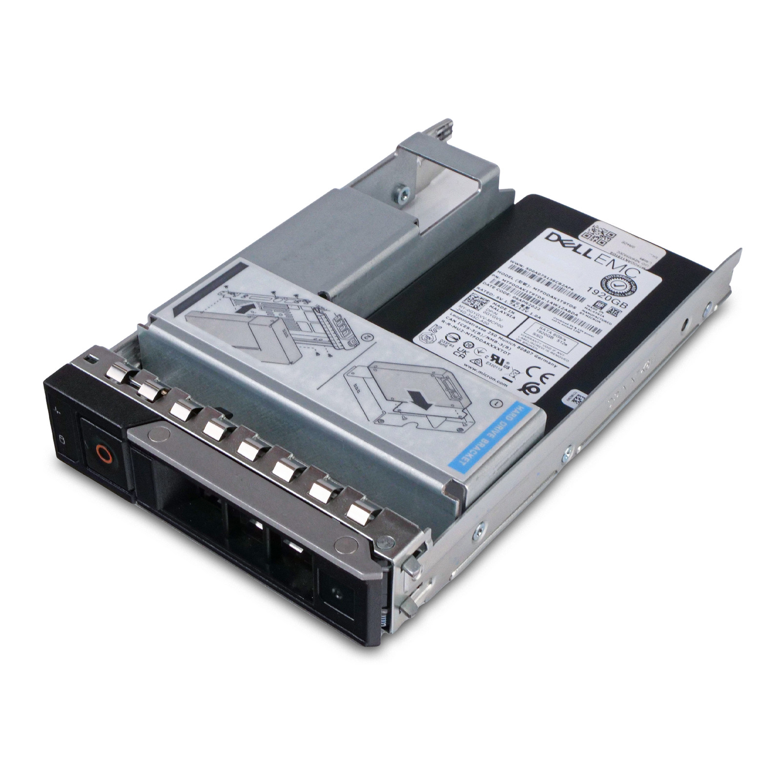 Dell 1.92TB SATA 6Gb/s 3D TLC 512e 1.5 DWPD 3.5″ SSD 0GYGVV Hybrid G16