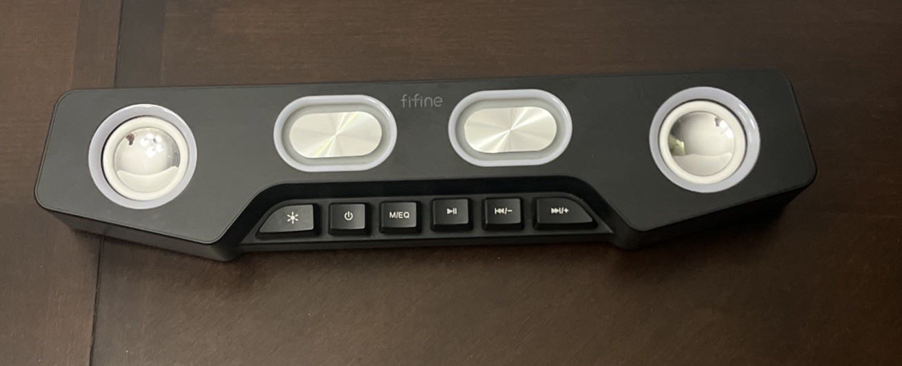 Fifine PC Speaker for Desktop Bluetooth Computer Wireless Gaming – Working
