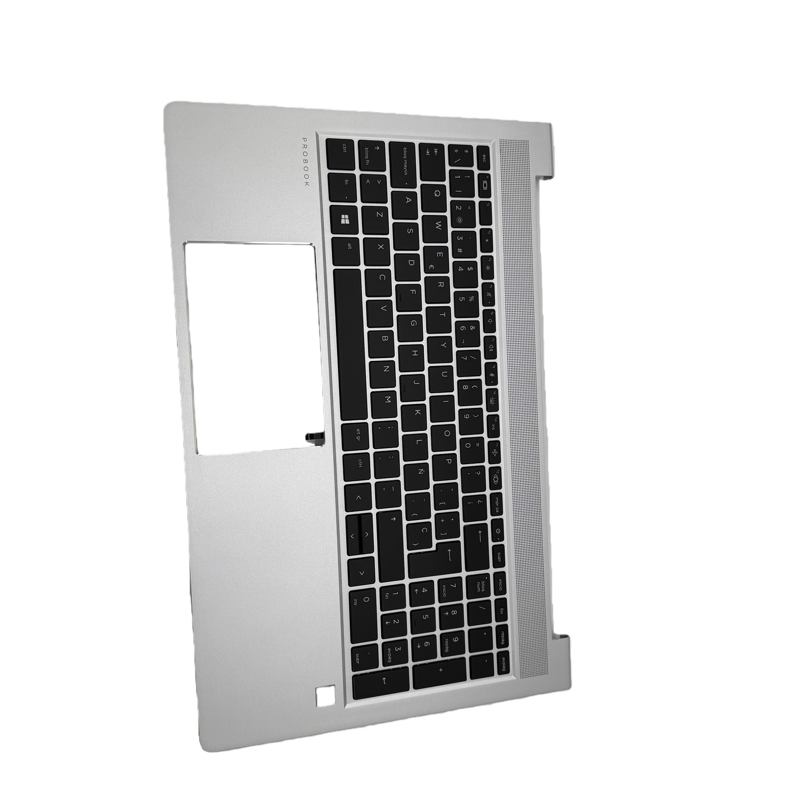 For HP ProBook 450 G8 455 G8 Spanish Backlit Keyboard Palmrest Upper Case