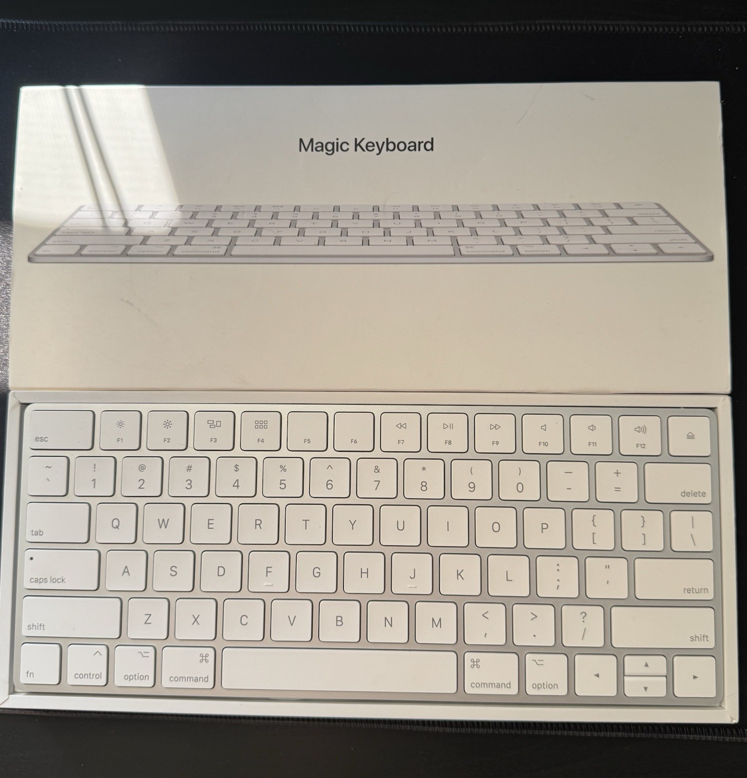 Apple Magic Keyboard White QWERTY English w/ Lightning Cable