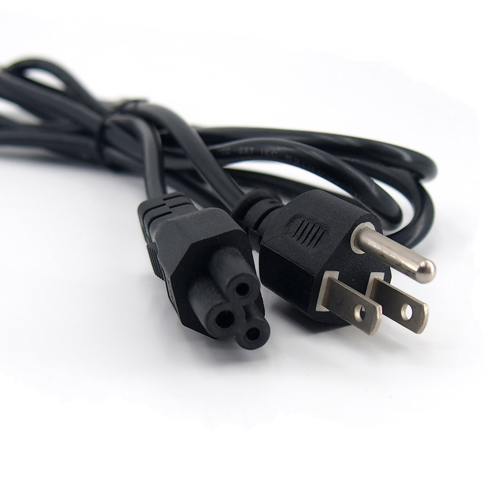 3 Prong AC Mickey Power Cord Cable for Dell Toshiba HP Laptop 6 Feet ft
