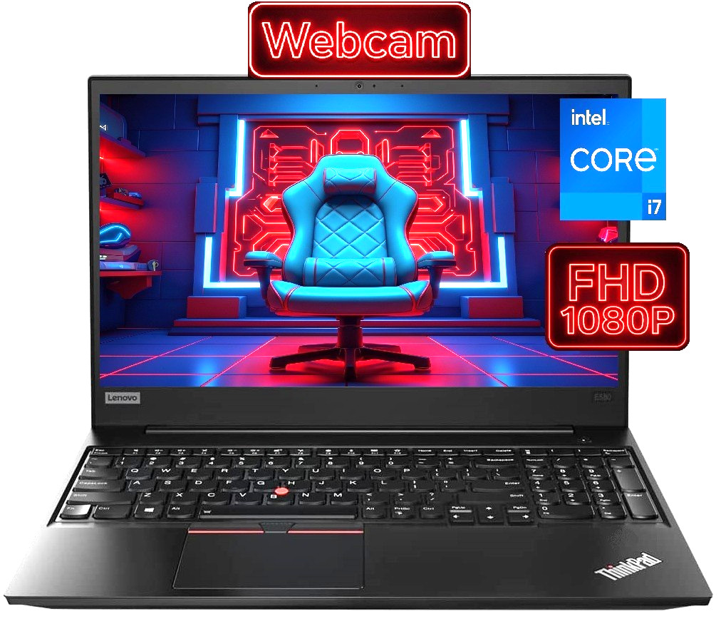 Lenovo ThinkPad 15.6″ Laptop: Intel i7-8550U, 16GB RAM – 512 SSD, Windows 11 Pro