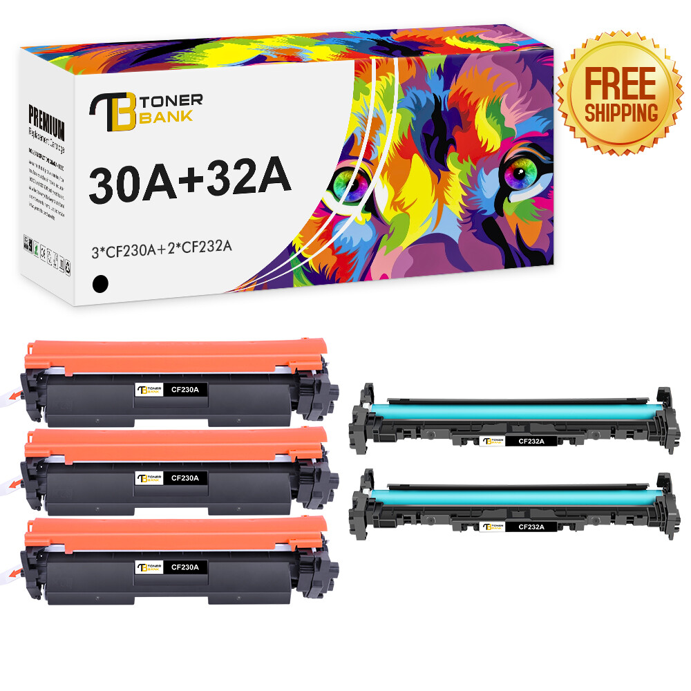 CF230X CF230A Toner + CF232A Drum Unit for HP LaserJet Pro M203dw M227fdn Lot