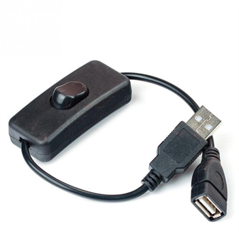 USB Cable Male to Female with Switch ON/OFF Cable Extension Cable