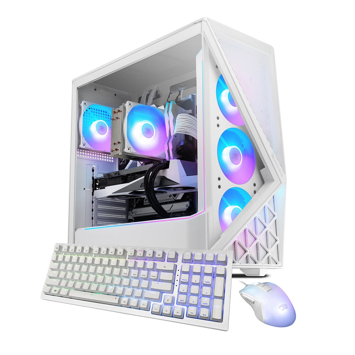 iBUYPOWER Slate SWI7N56T01 Gaming Desktop Computer, Intel Core Ultra 7 265F 2.4G