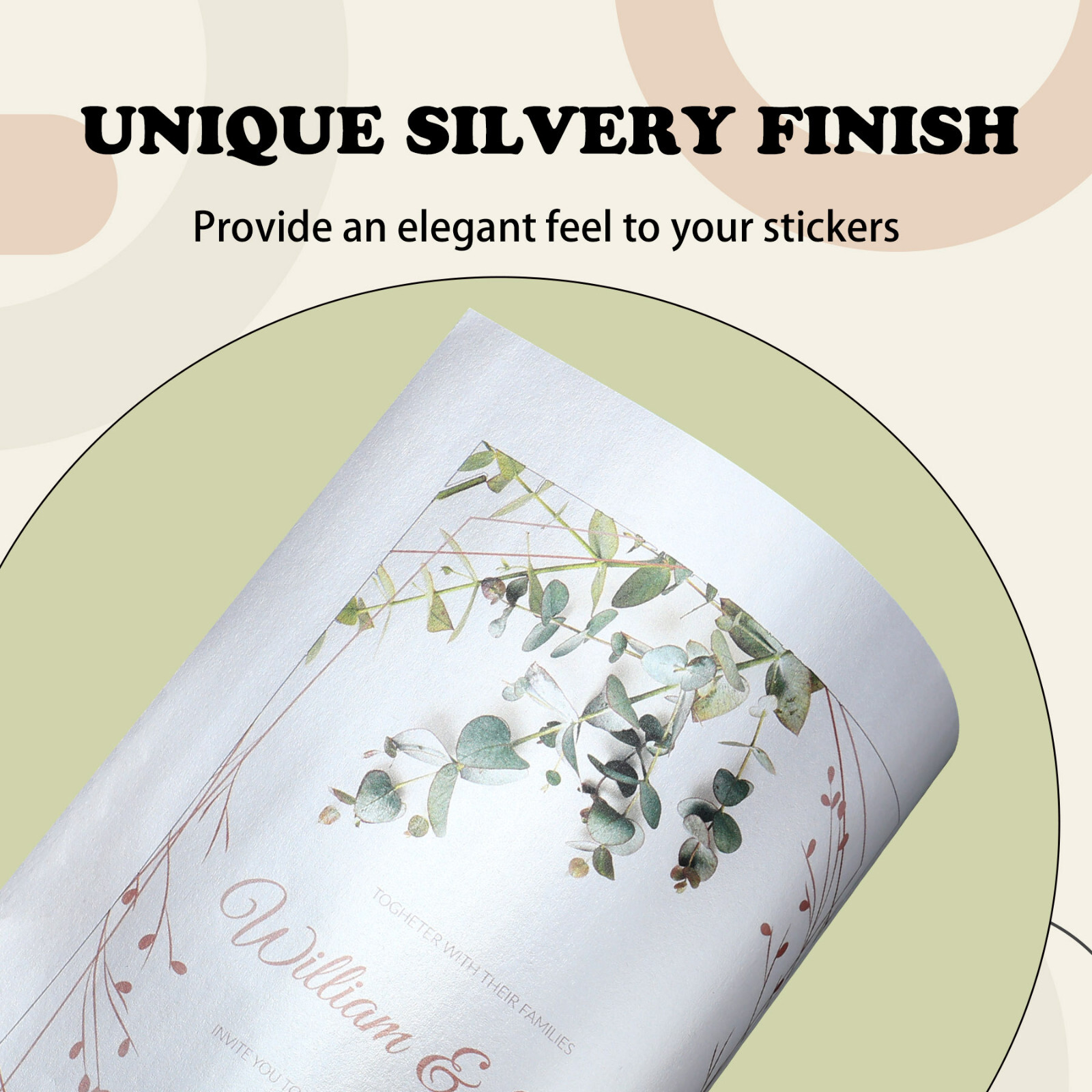 Lot Koala Printable Sticker Paper for Inkjet Laser Printers Pearl / Glossy /Gold