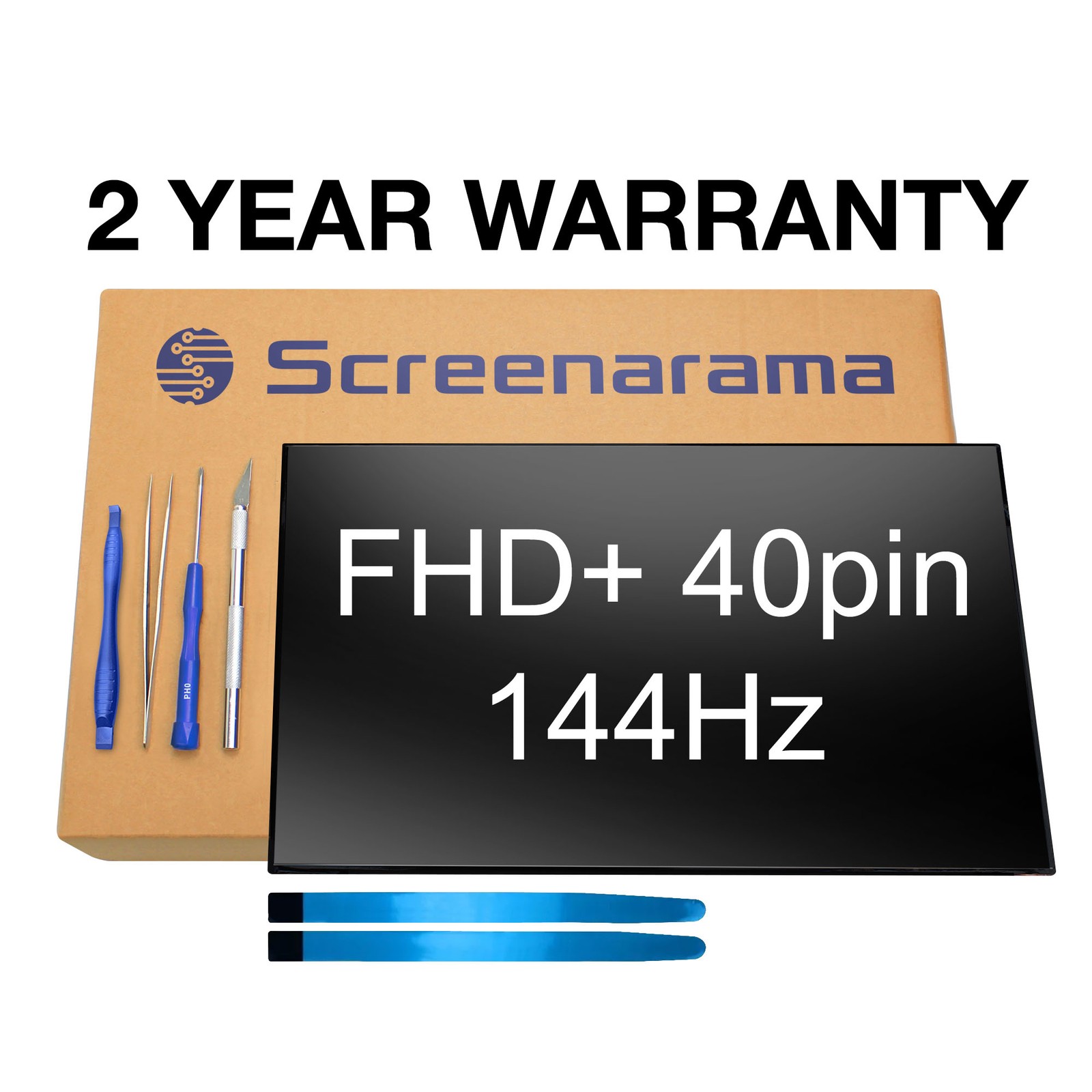 CMO N160JME-GTK REV.C1 C2 144Hz FHD+ IPS LCD Screen + Tools SCREENARAMA *FAST