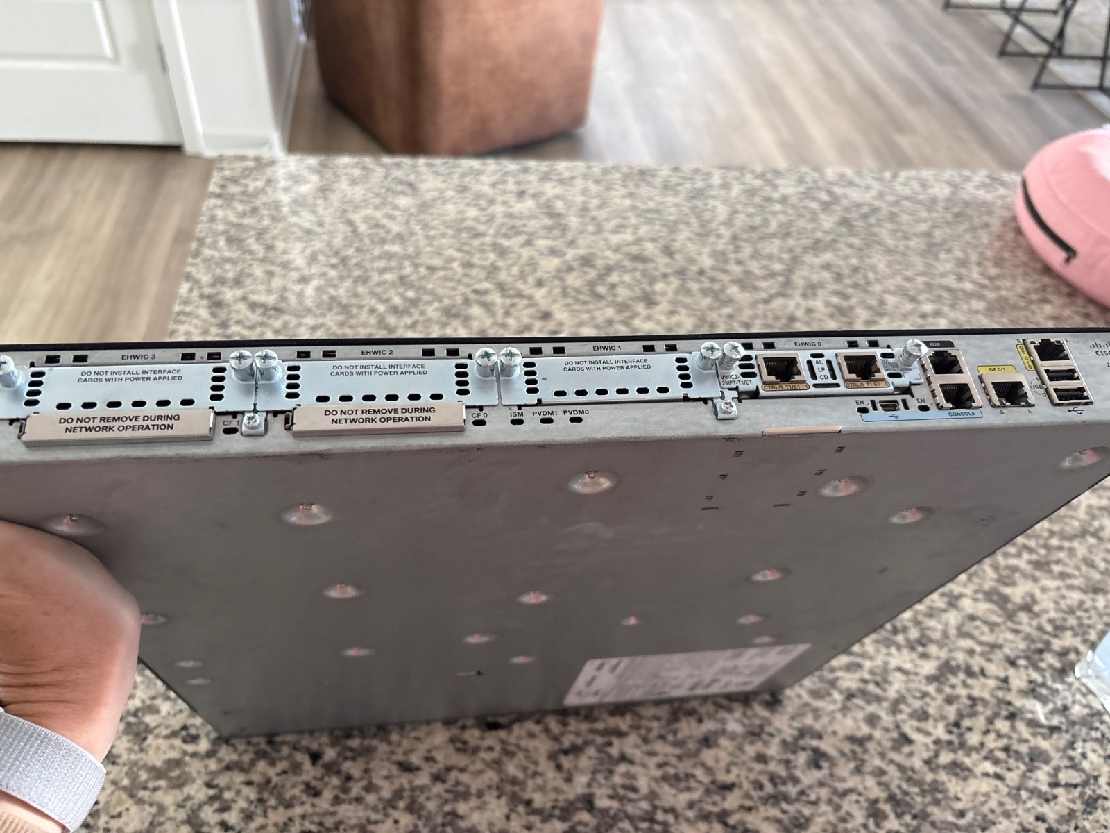 Cisco 2901/K9 Integrated Services Router ISR – UNTESTED – No Modules – As Is