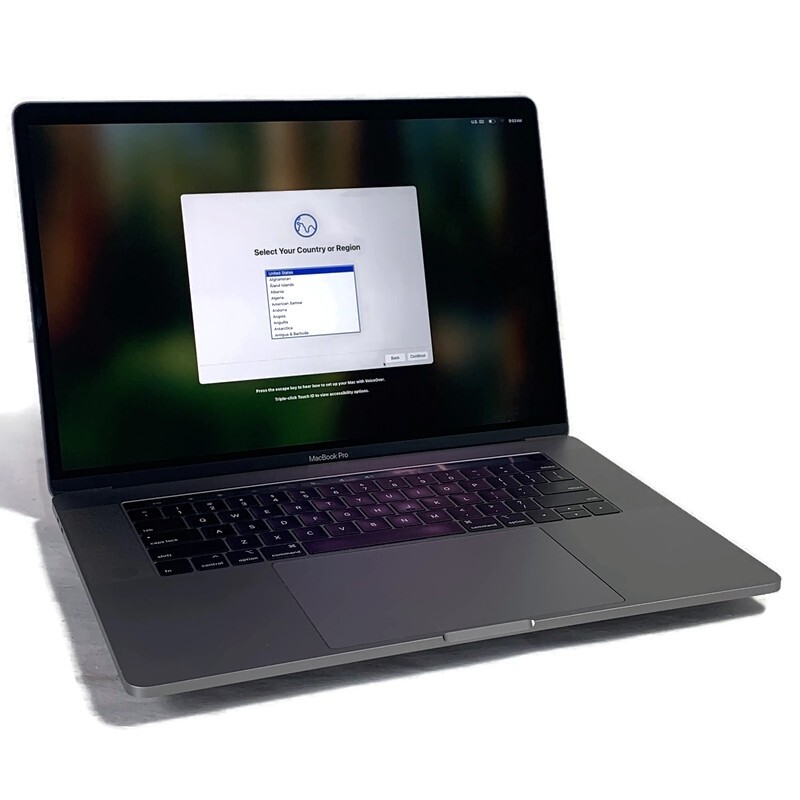Apple MacBook Pro A1990 15″ 2019 Laptop Oct Core i9-9980HK 2.4GHz 16GB 500GB SSD