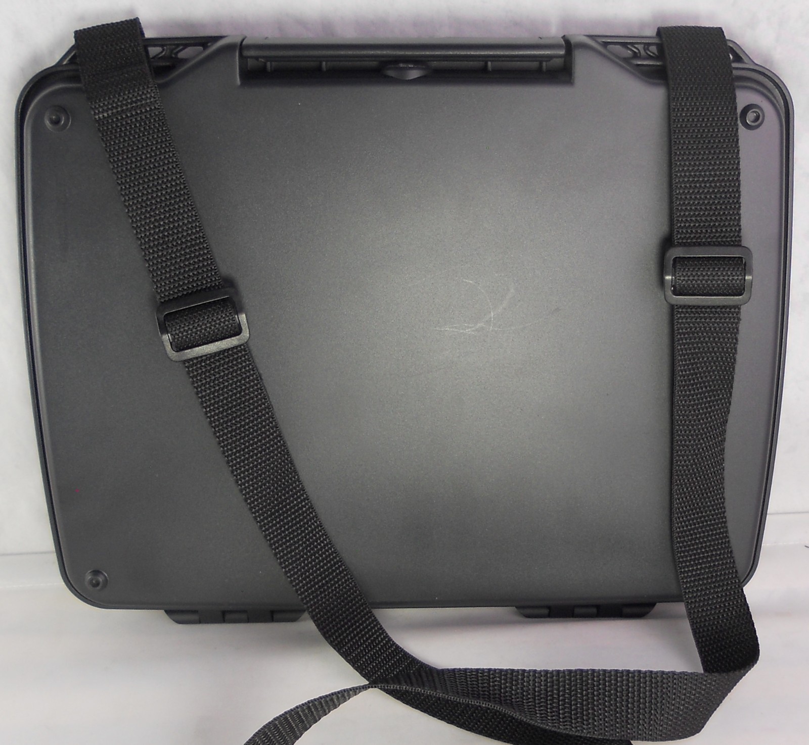 Pelican 1075 Case Hardside Tablet Electronics Container Black Strap Padded
