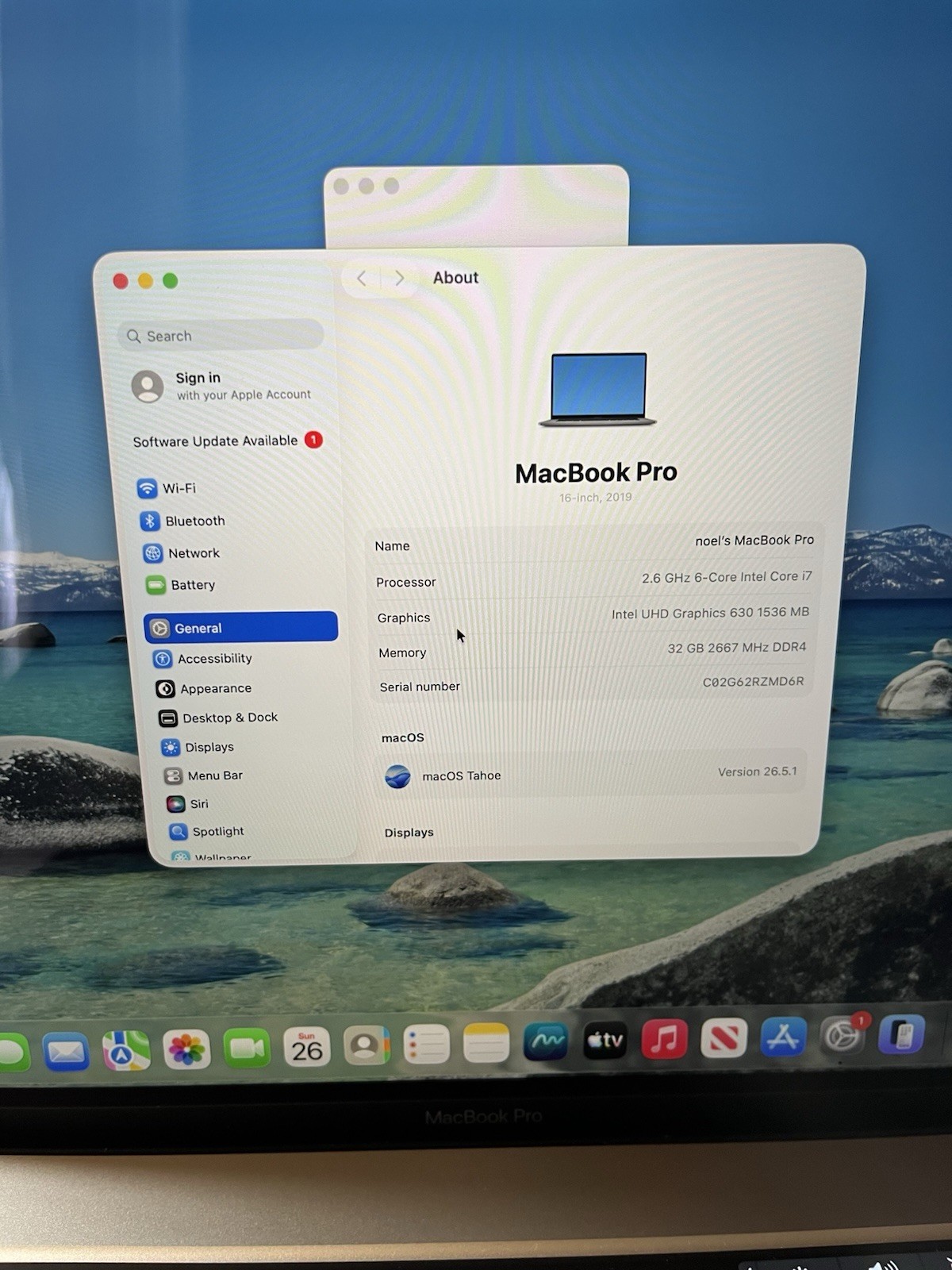 Apple MacBook Pro 16″ 2019 A2141 i9-9980HK 32GB DDR4 512GB SSD Gray Good