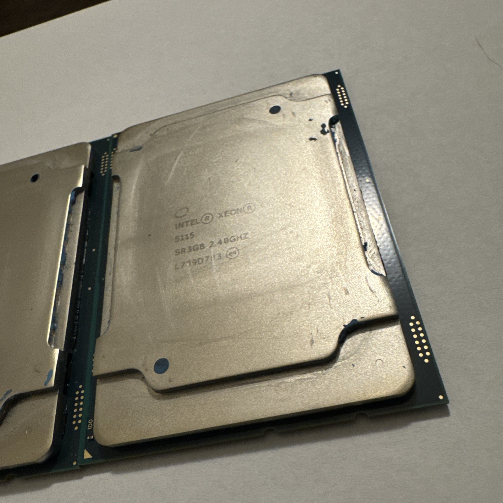 Intel Xeon Gold 5115 SR3GB 2.40GHz 10-Core 13.75 MB L3 Processor – Matched Pair