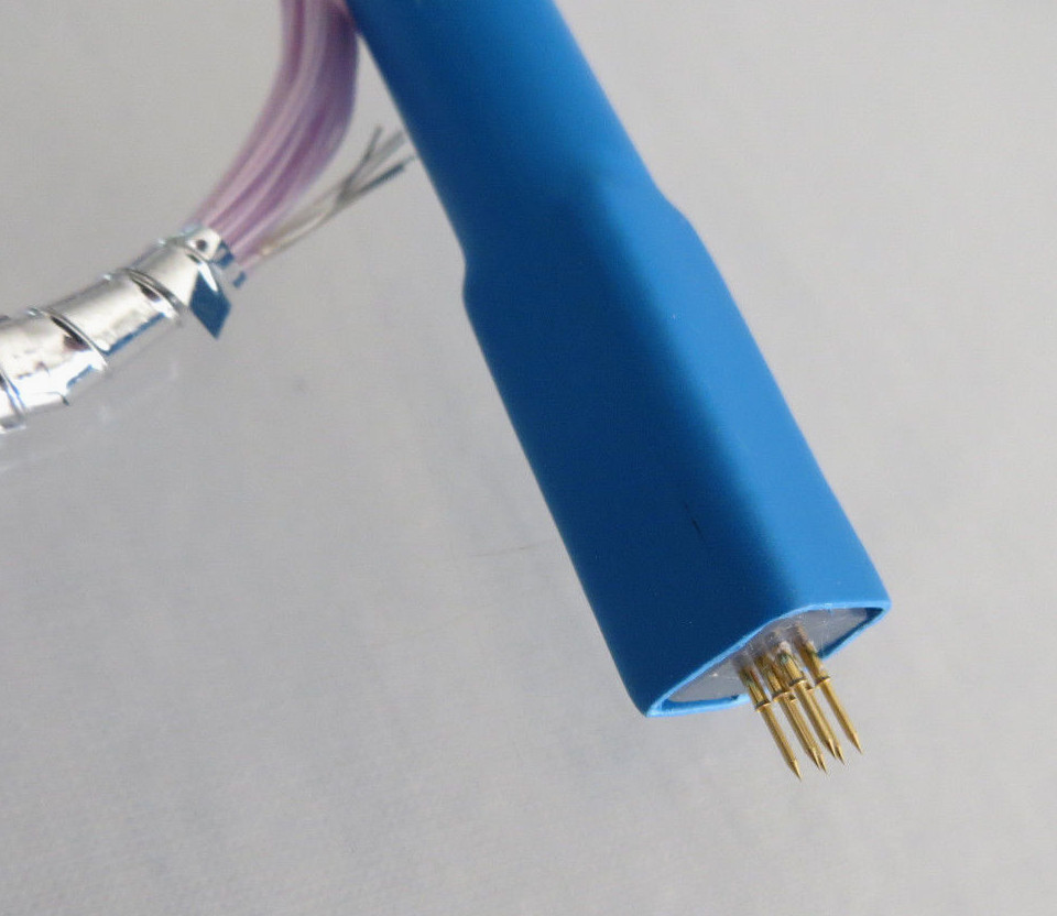 SOT23-6 EEPROM programming spring loaded pogo pin adapter