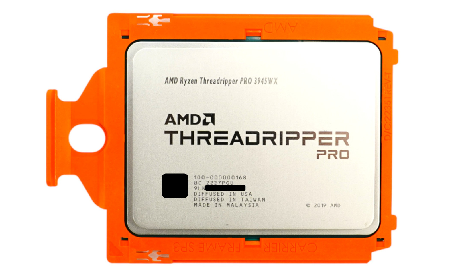 AMD Ryzen Threadripper PRO 3945WX 12-Core 24-T 4.0GHz sWRX8 CPU – No Vendor Lock
