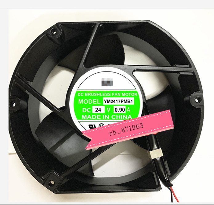 1pc for new 17251 24V 0.90A YM2417PMB1 17CM inverter fan 3-wire