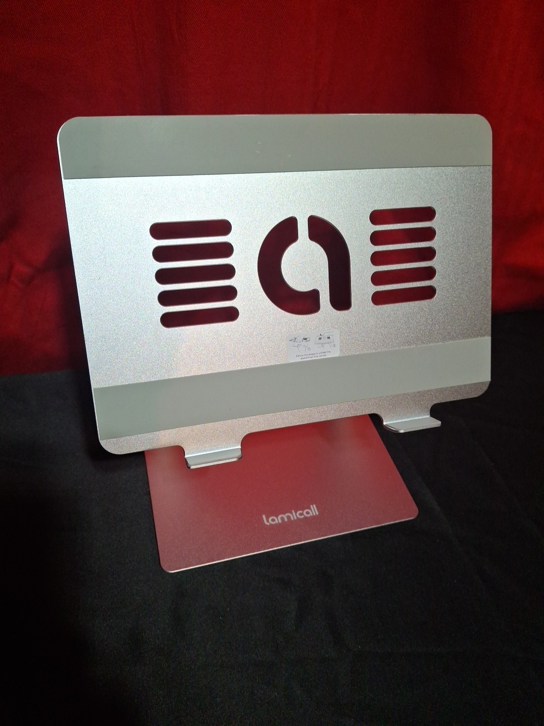 Lamicall Adjustable Aluminum Laptop Tablet Stand LN09-Silver