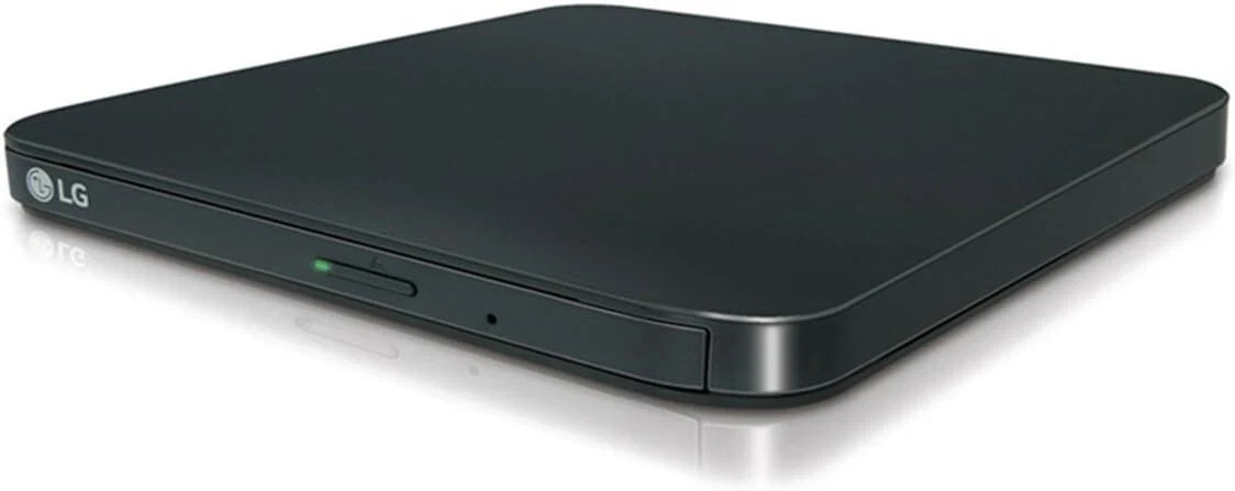 External Drive DVD Writer & Playback, Ultra Slim- LG SP80NB80, with DVD