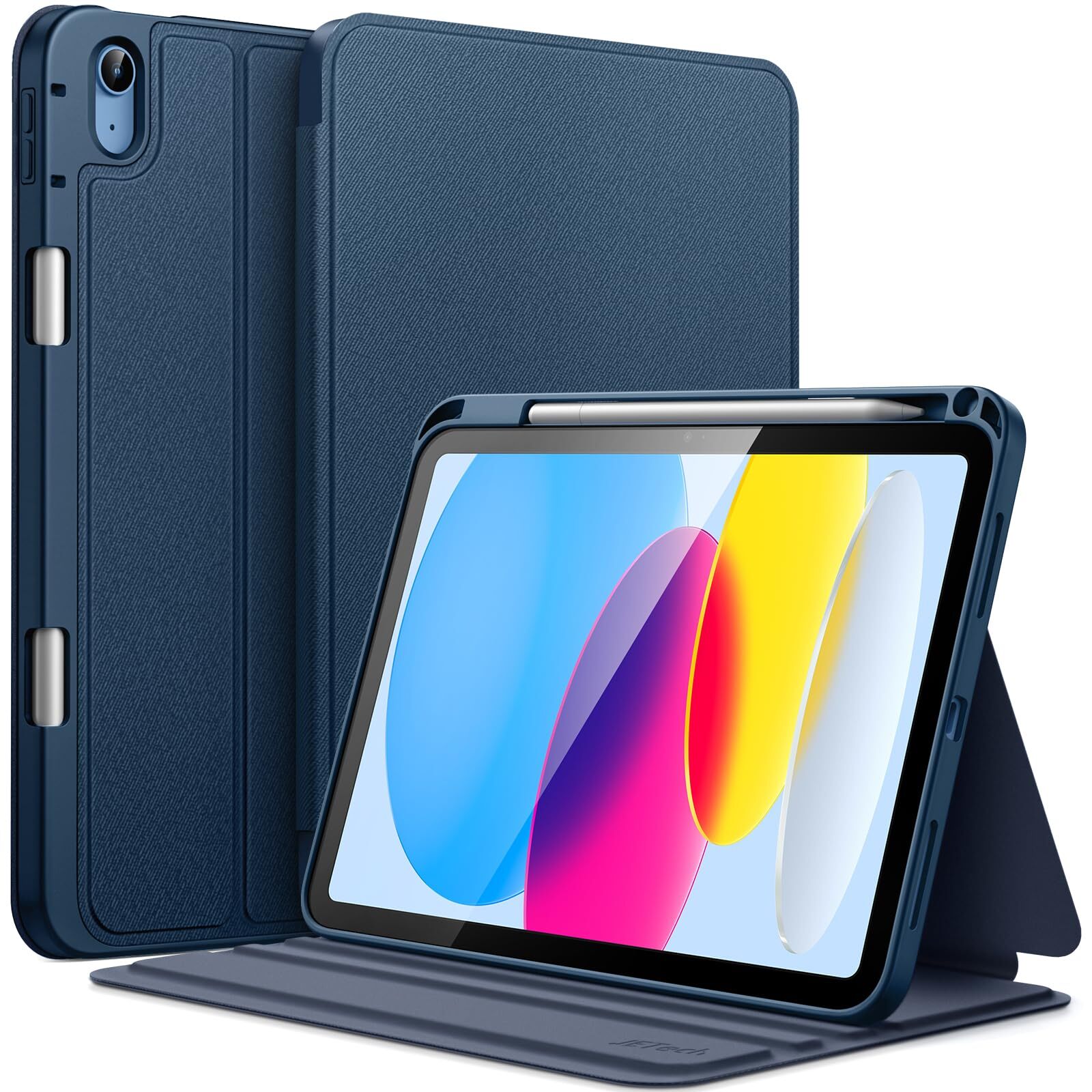 Case for iPad 10 (10.9-Inch, 2022 Model, 10th Generation) with Pencil Holder