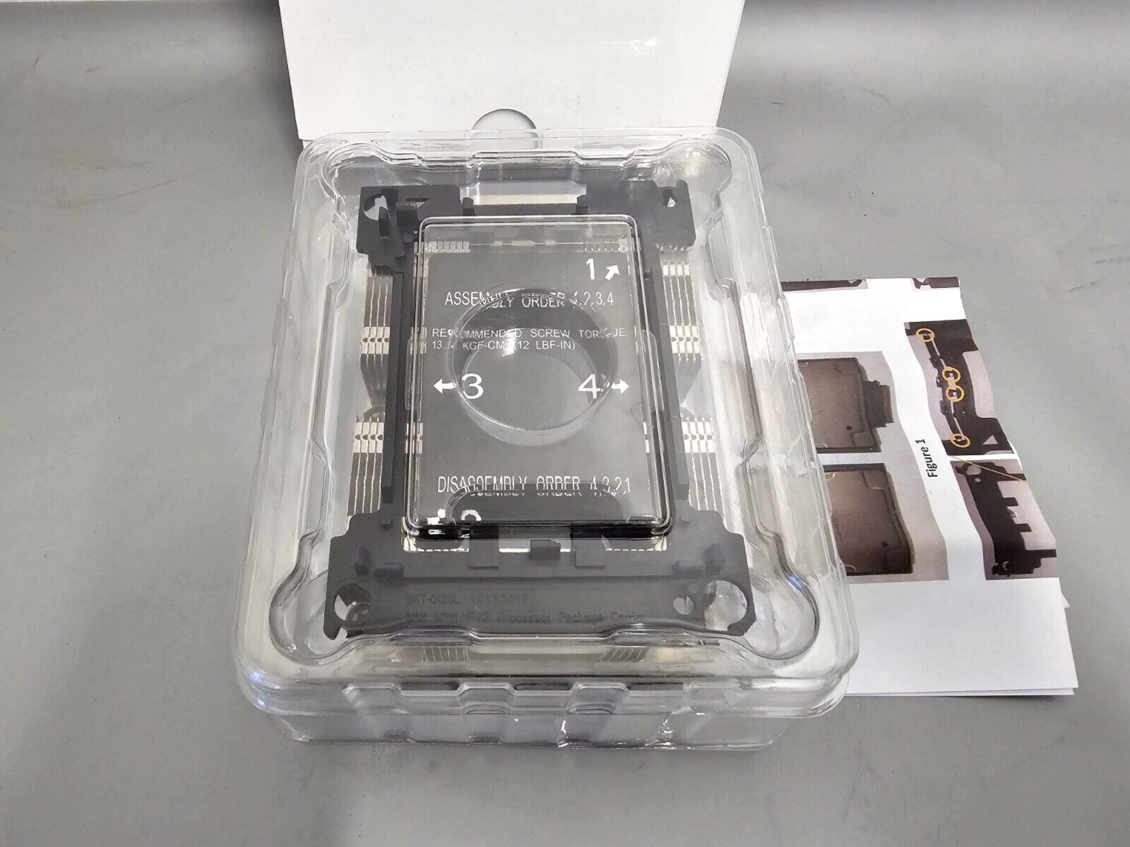LOT OF 2 Supermicro 1U Passive CPU Heat Sink Socket LGA3647-0 (SNK-P0067PSM)