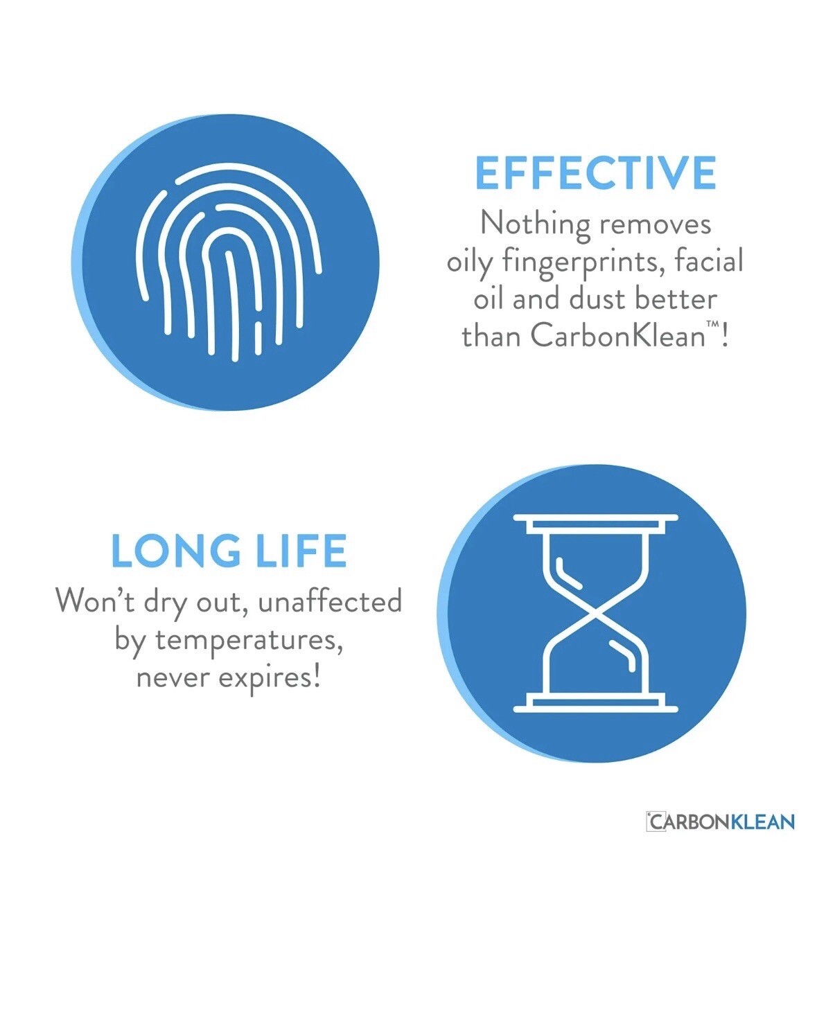 CarbonKlean SmartKlear Injected Smartphone Tablet Ipad Screen Cleaner YOU CHOOSE