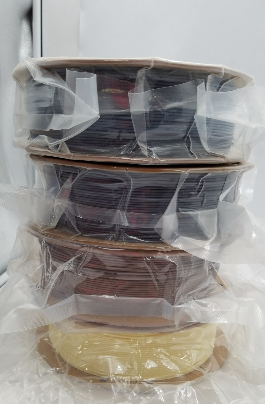 Lot of 4 3DHoJor Matte PLA Filiment – Mixed Colors 1KG 1.75mm