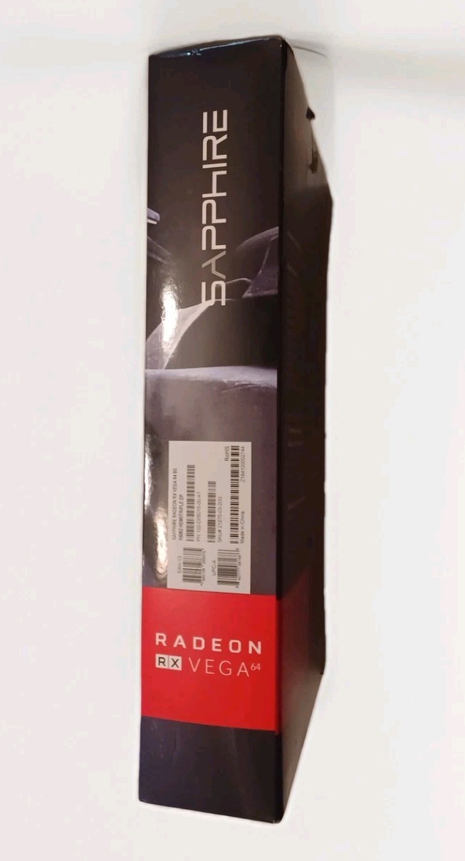 SAPPHIRE Radeon RX Vega 64 Video Card 8GB HBM2 21275-03-20G With Box
