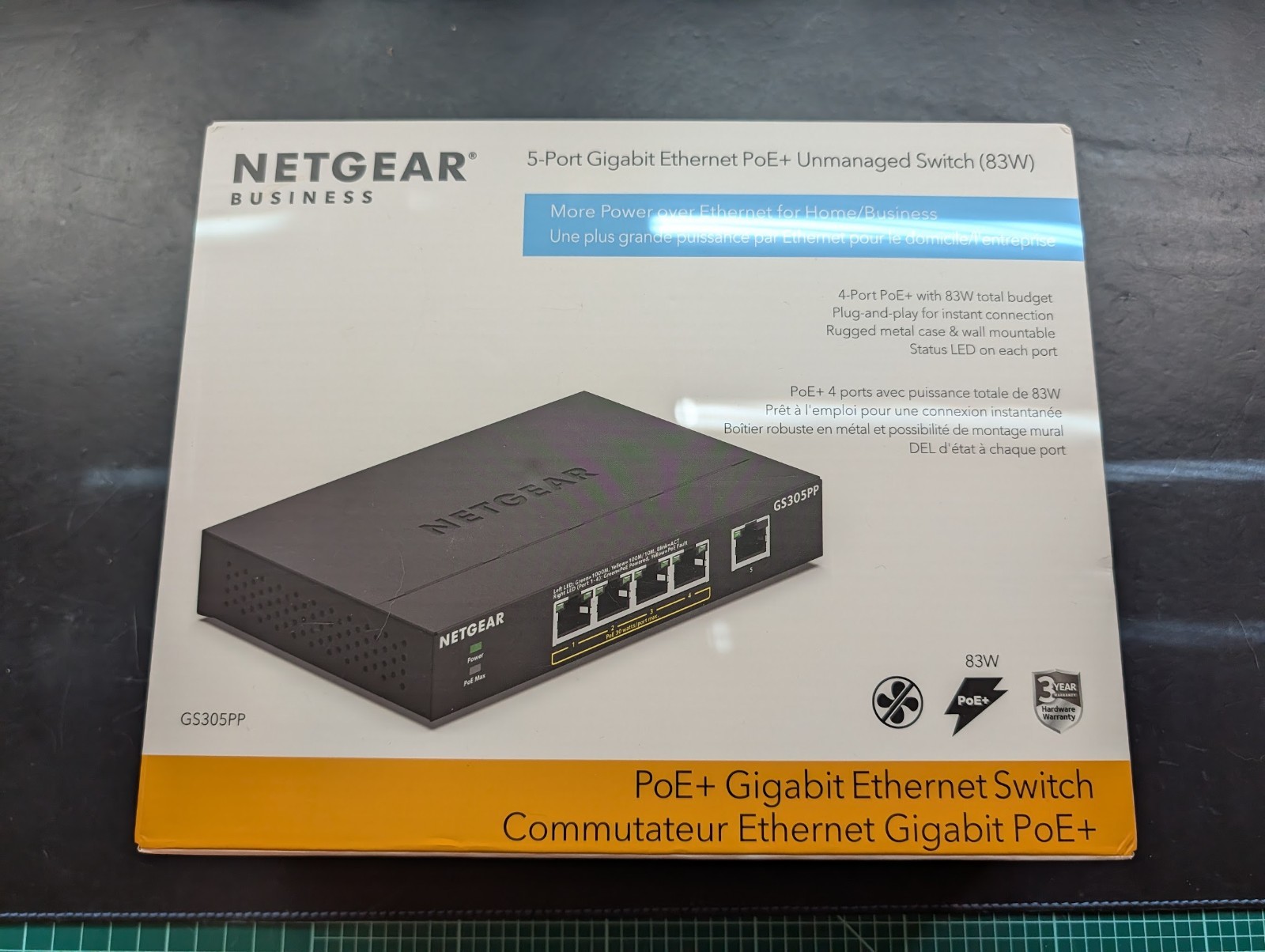 [Bundle] Aruba AP25 + AP25 + AP11D + Netgear GS305PP PoE+