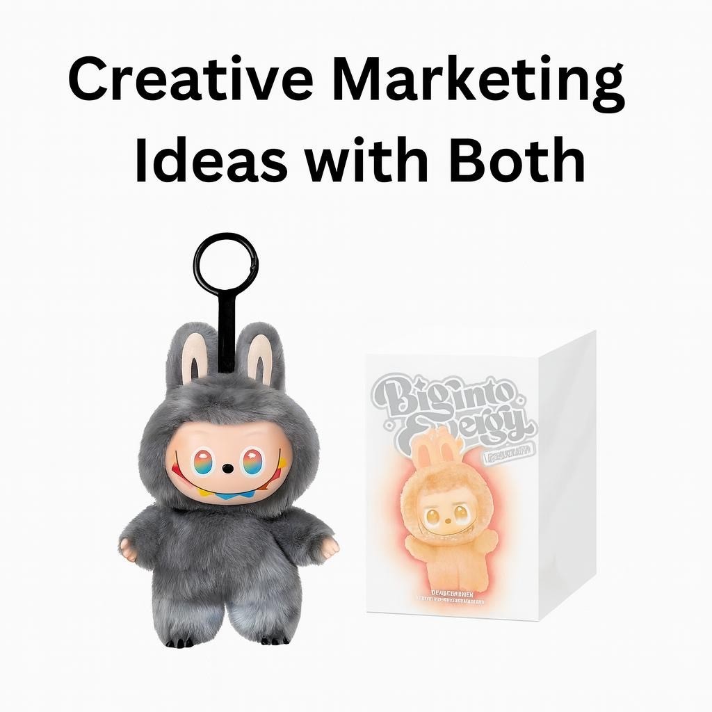 Kids LCD Drawing Tablet with Plush Doll- Random Color and Style Chosen
