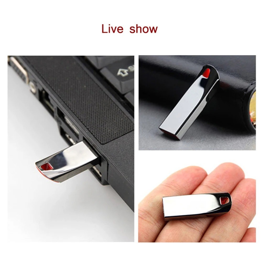 2TB USB 3.0 Memory Stick 2TB Metal Pendrive High Speed Memoria USB
