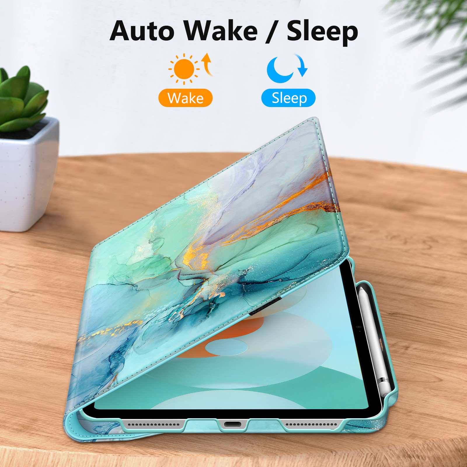 Rotating Case for iPad 10th Generation (2022) 360 Degree Swiveling Stand Cover