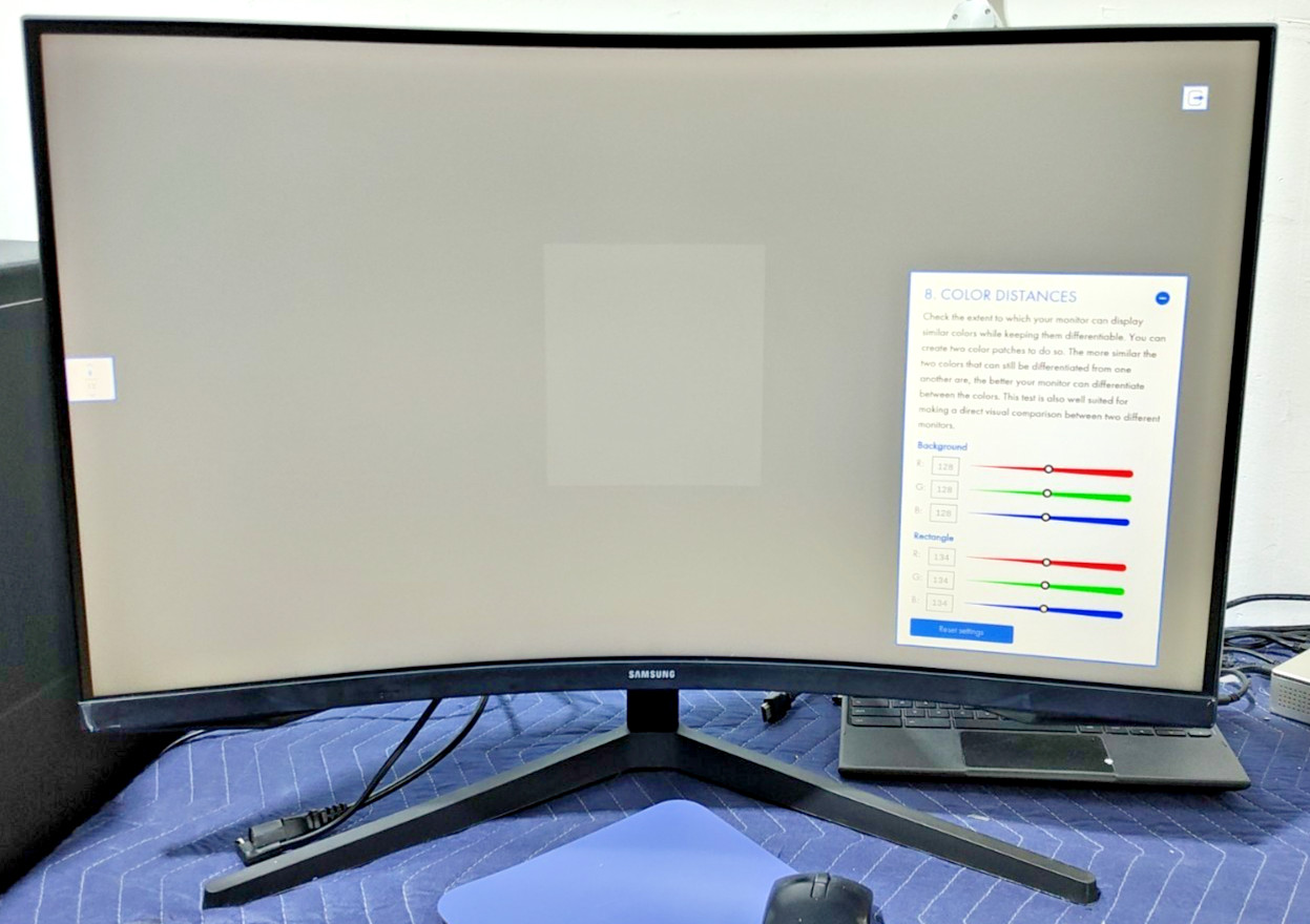 Samsung Odyssey G55C 32in QHD Curved Gaming Monitor 165Hz LS32CG550ENXZA *READ*