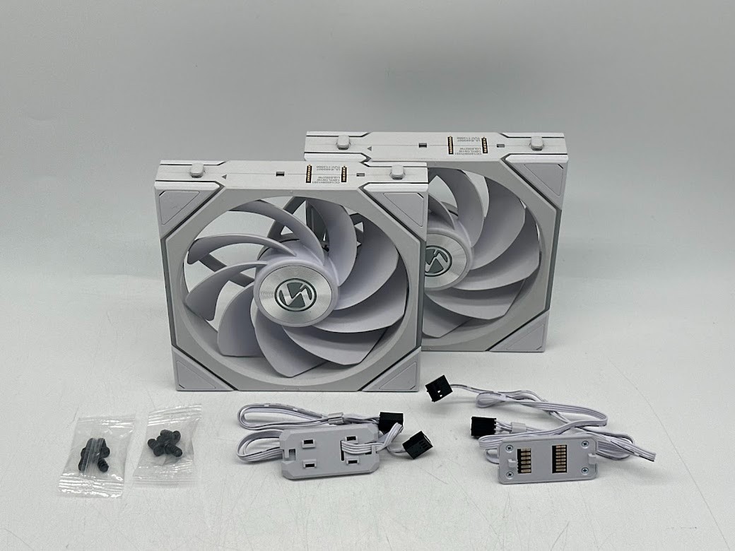 Lian Li Uni Fan Reverse TL Wireless Fluid Dynamic Bearing 140mm Case Fan – White