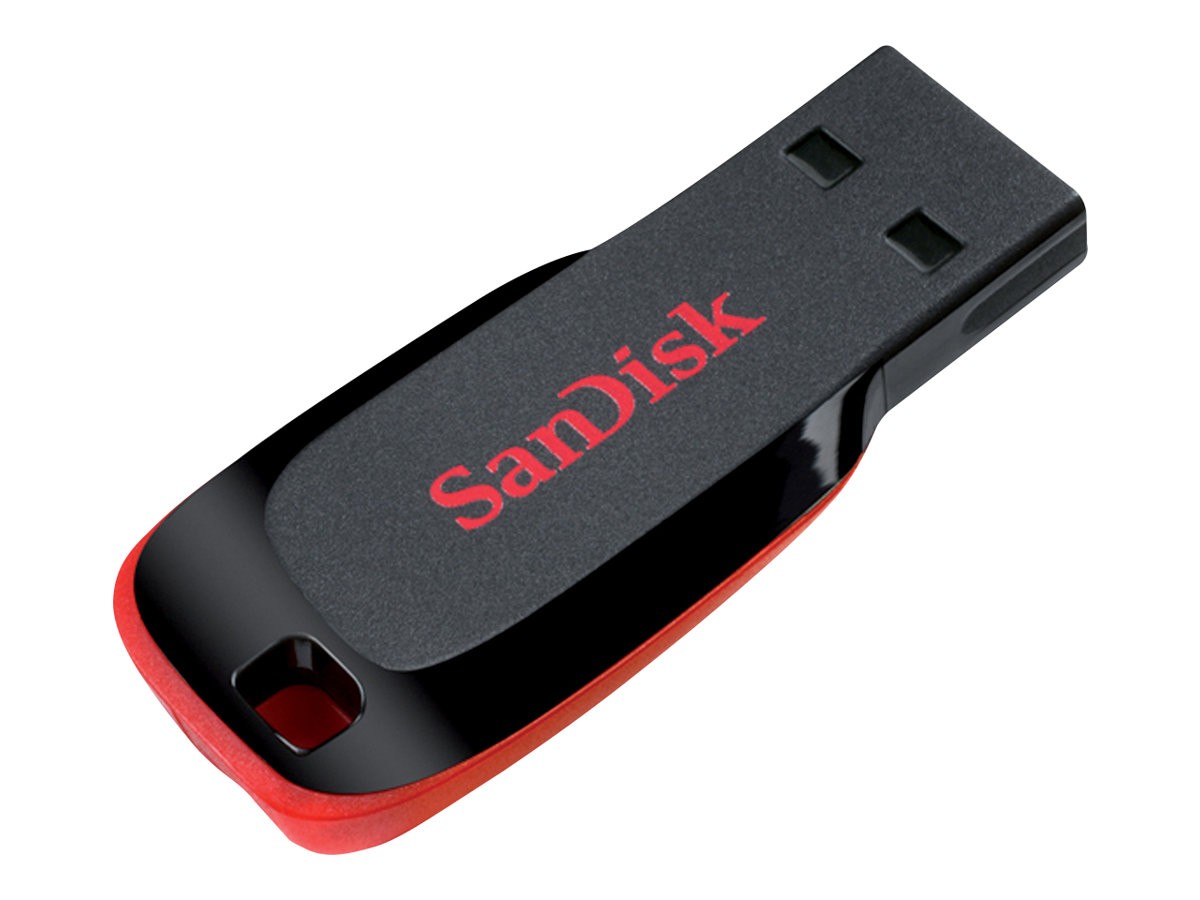 SanDisk Cruzer Blade USB Flash Drive USB Flash Drive 16GB 2.0 SDCZ50C-016G-B46T