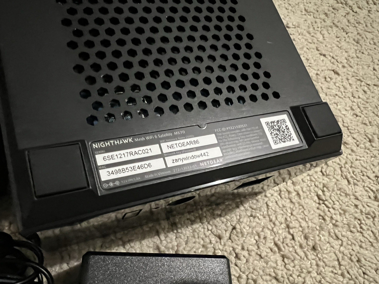 NETGEAR Nighthawk Tri-Band Whole Home Mesh WiFi 6 System (MK73S)