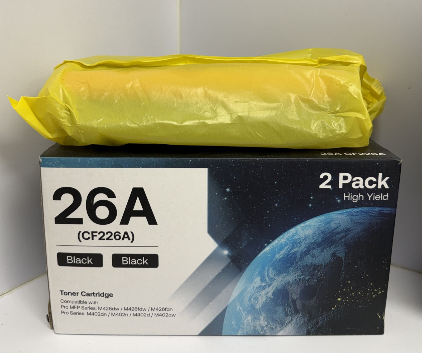 Black Toner Cartridge 26A CF226A Only 1 Pack