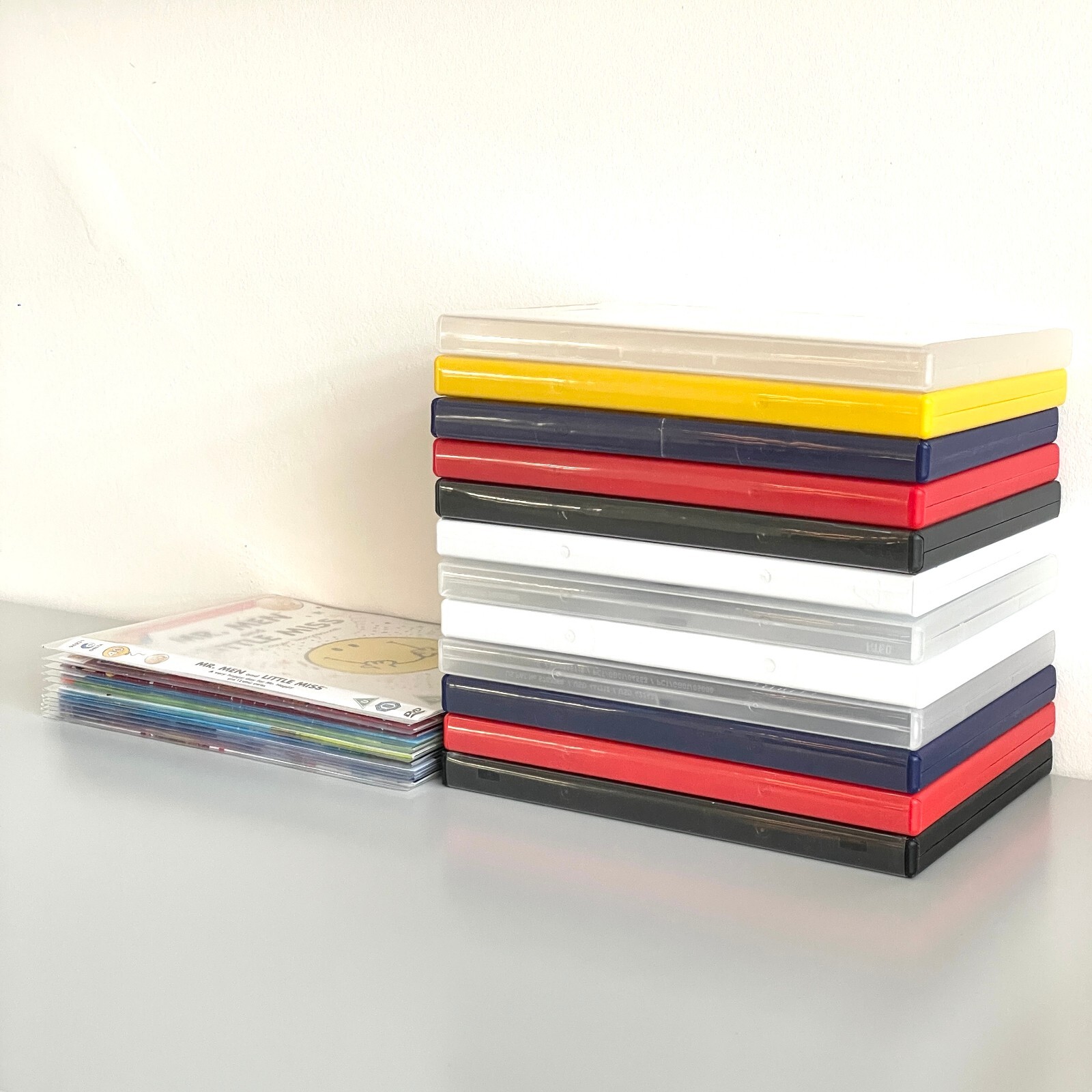 CD Jewel Case Replacement Clear Sleeve Premium by Panmer Save your Storage