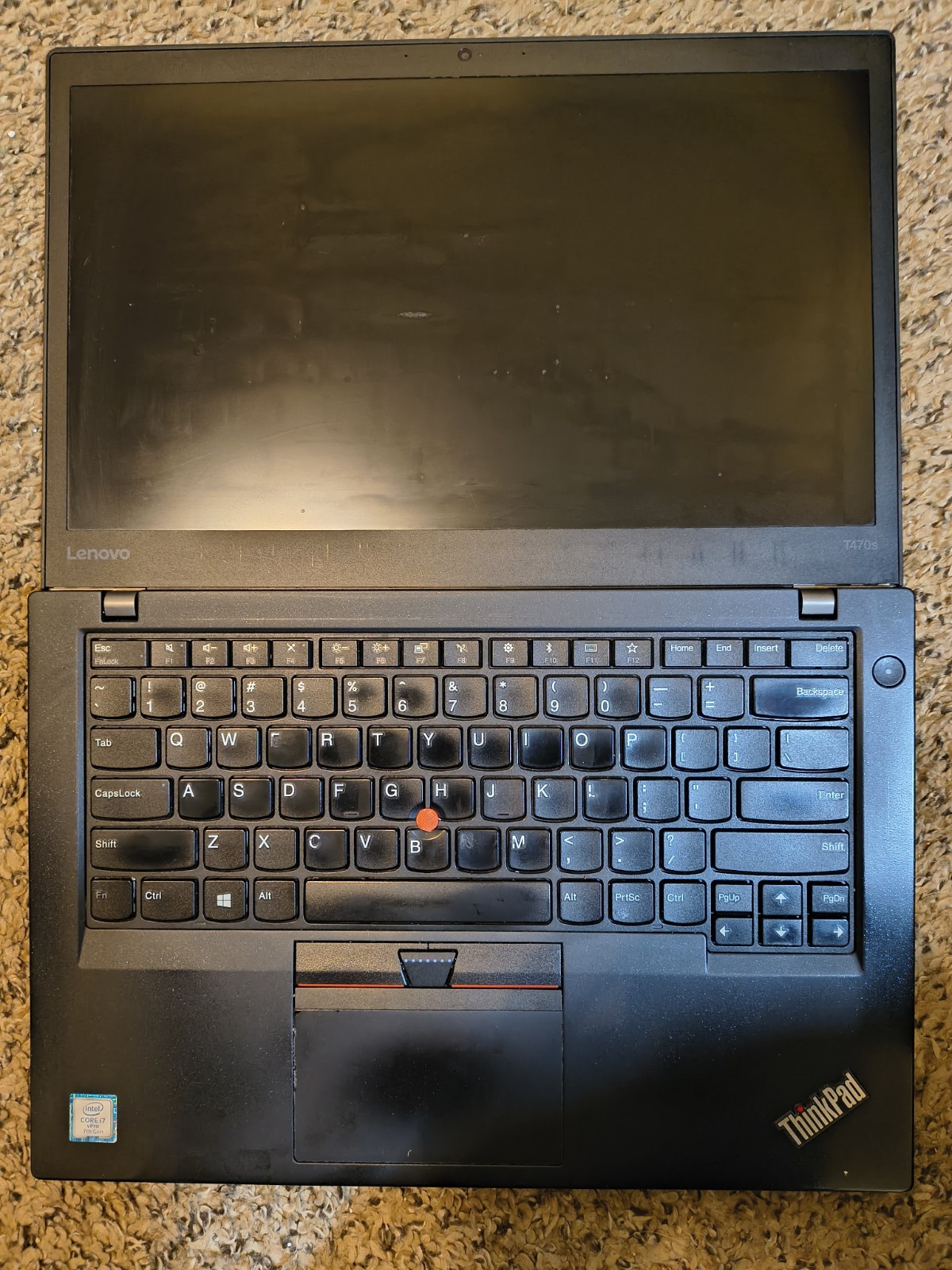 Lenovo ThinkPad T470s i7-7600U 2.8GHz 4GB RAM 128GB SSD Windows 10
