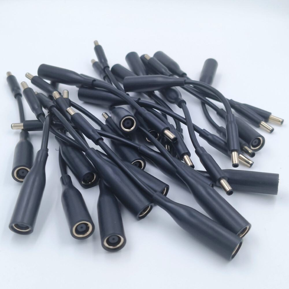 Lot 7.4mm To 4.5mm AC/ DC Power Charger Converter Cable For HP Dell Blue Wholesa