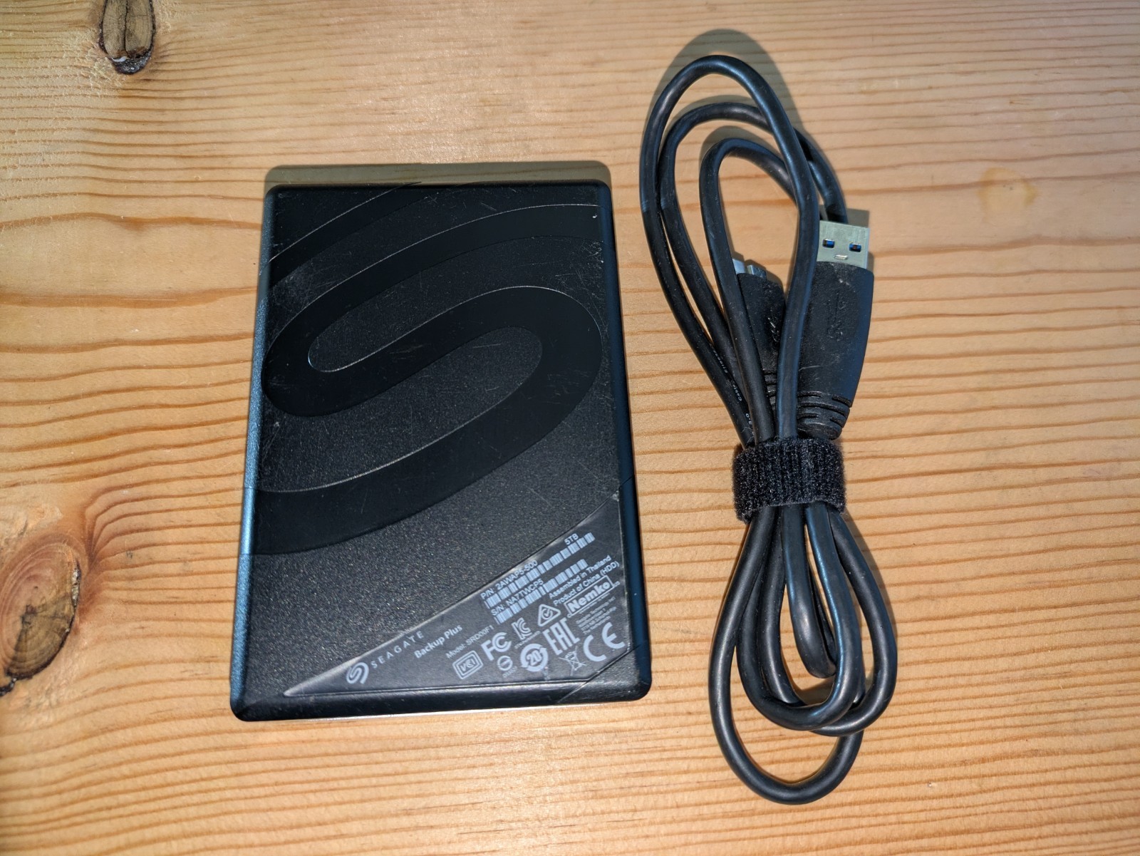 SEAGATE 5TB Backup Plus SRD00F1 External Portable HDD- Health Good 100%