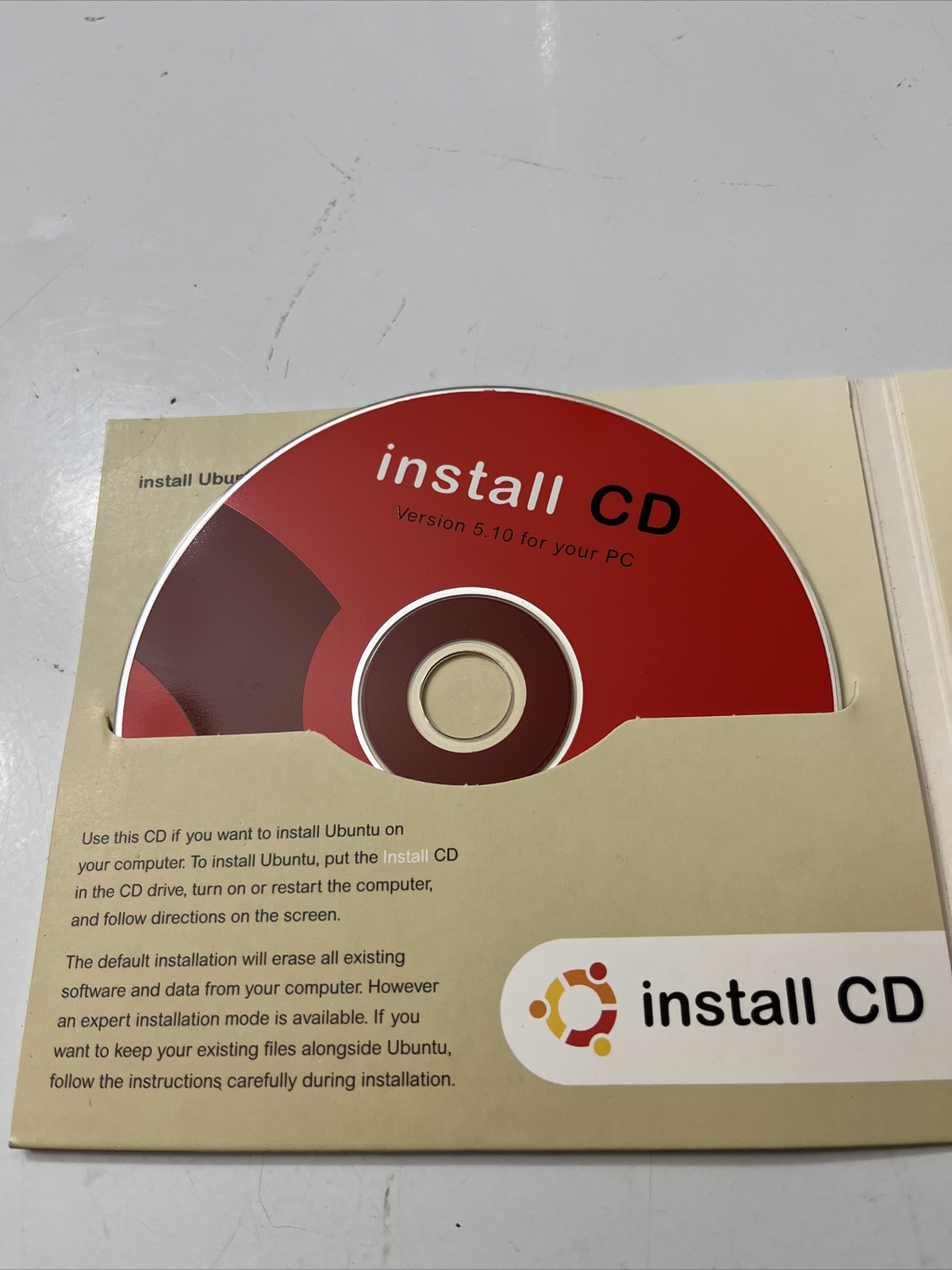 Ubuntu Linux 5.10 PC Version Software Intel X86 Based
