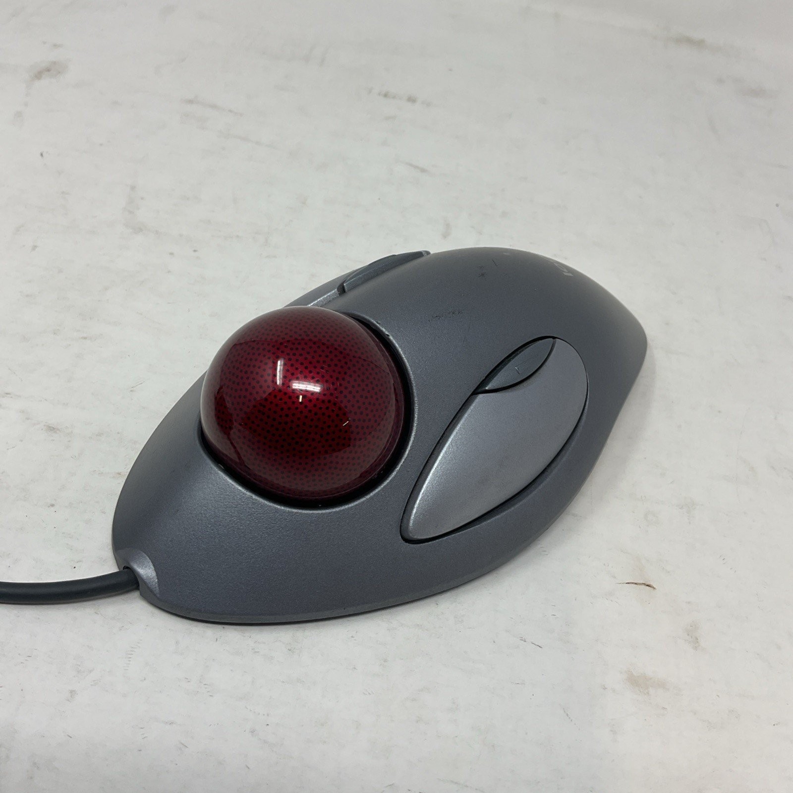 Logitech T-BC21 USB Optical Trackman Marble Mouse Trackball Wired 810-000767