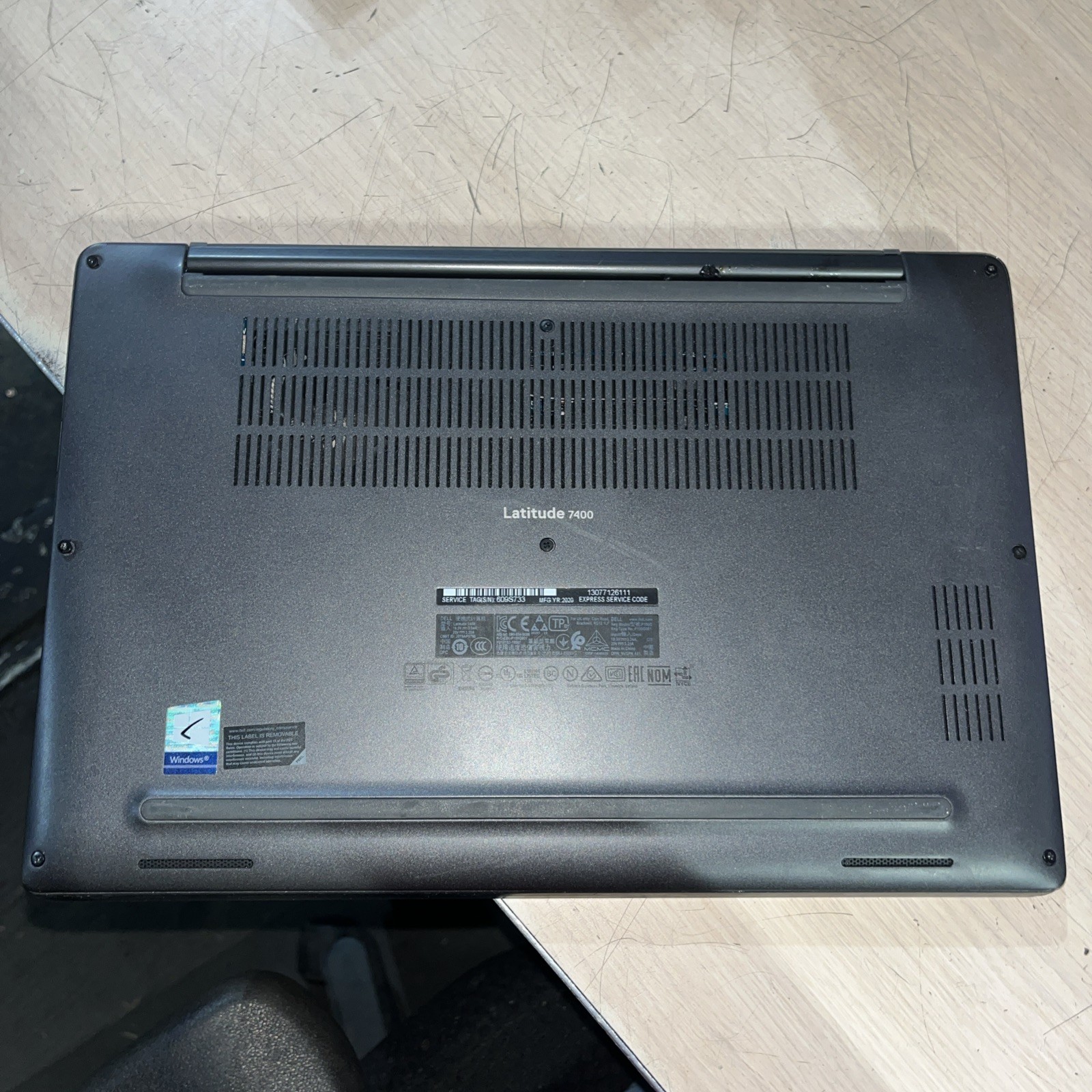 DELL LATITUDE 7400 INTEL CORE I7-8665U 1.90GHZ 8GB RAM NO HD