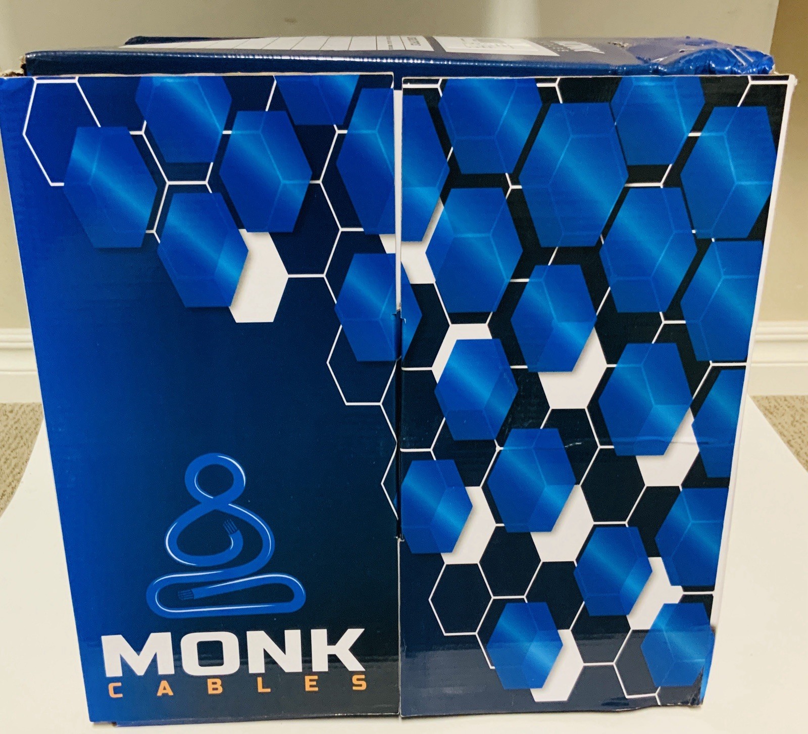 🏅MONK CABLES CAT6 Plenum Cable 1000ft | UTP, 23AWG, 550MHz