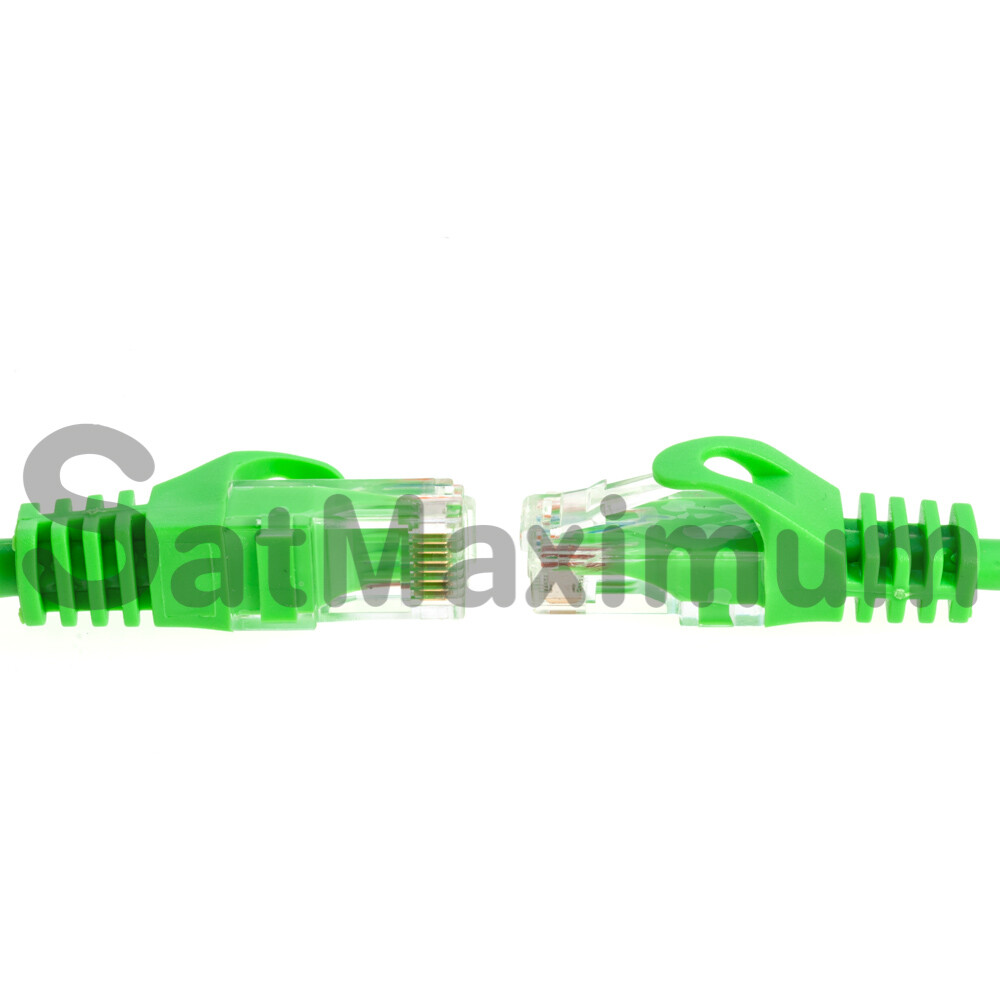 CAT6e/CAT6 Ethernet LAN Network RJ45 Patch Cable Green 50FT- 200FT Multipack LOT